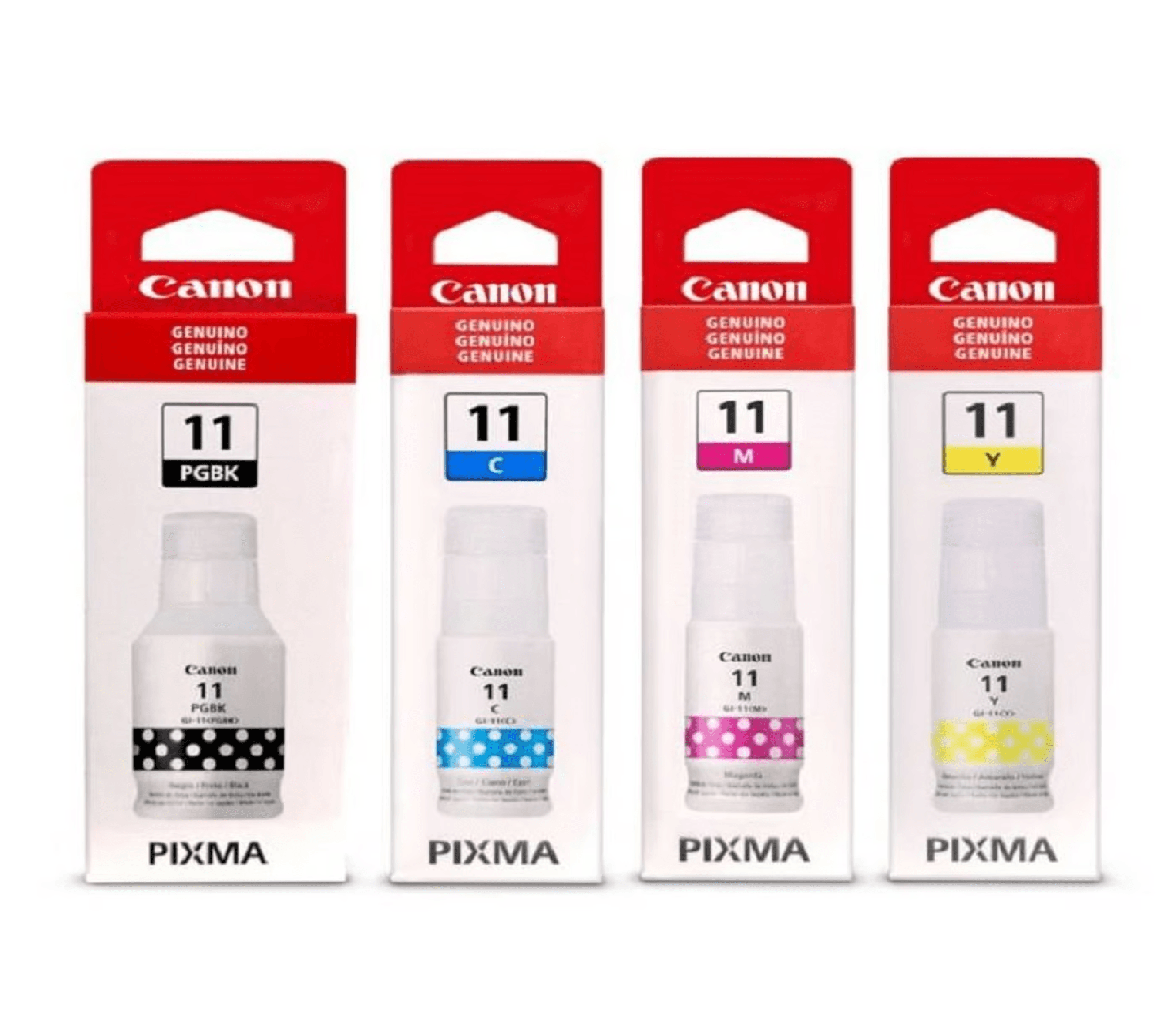 Kit x4 tintas Canon G-11